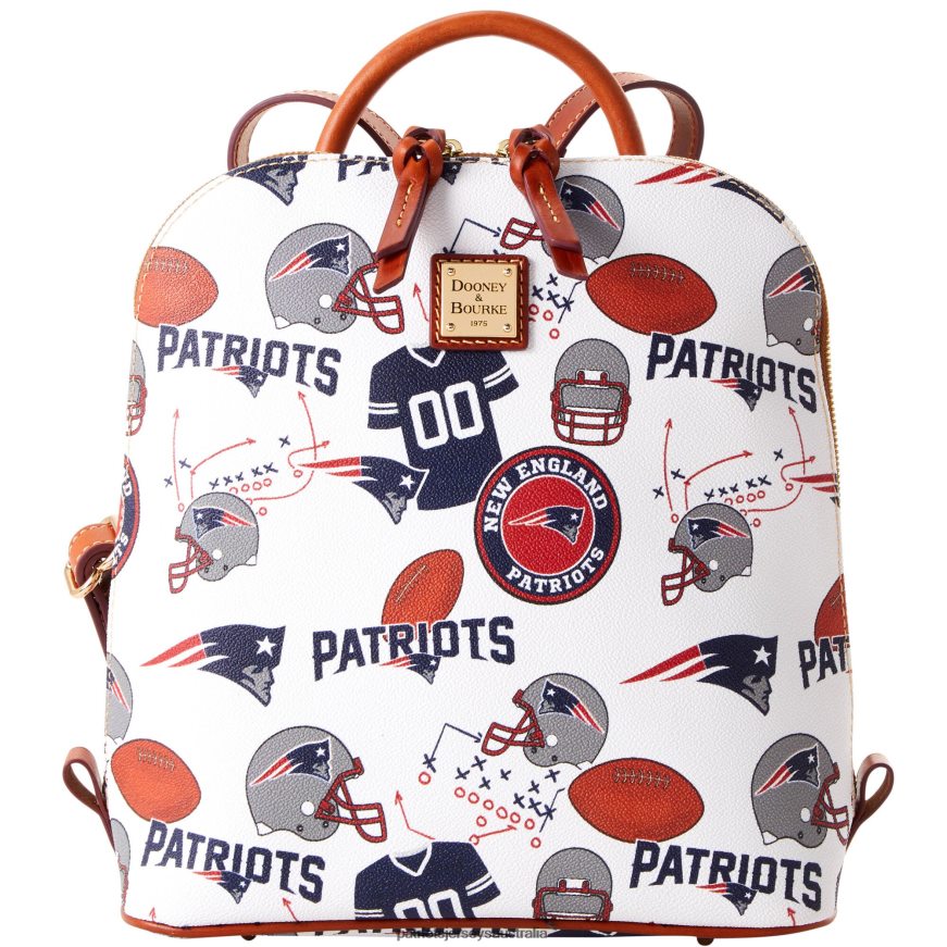 Kids Dooney & Bourke Game Day Pod Backpack ZZ06V22930 Patriots Jersey Accessories