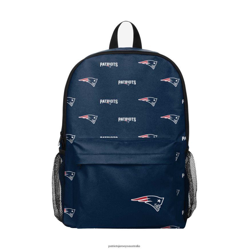 Kids FOCO Repeat Logo Backpack ZZ06V22927 Patriots Jersey Accessories