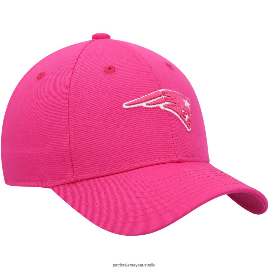 Kids Girls Pink Structured Adjustable Hat ZZ06V22969 Patriots Jersey Accessories
