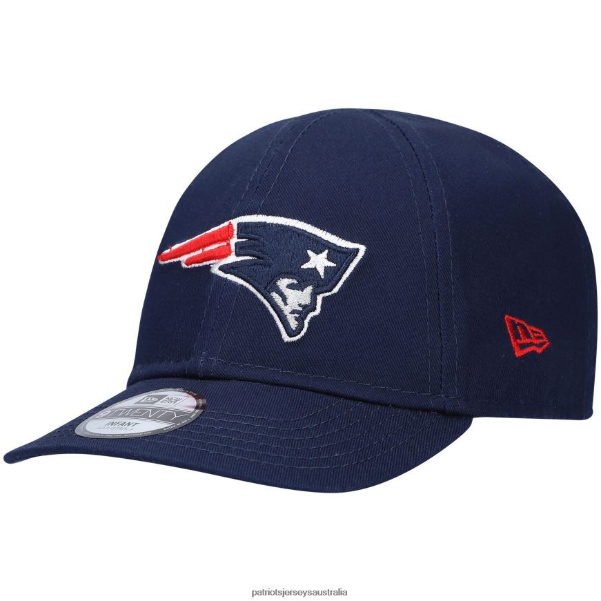 Kids Infant New Era Navy Team My First 9TWENTY Flex Hat ZZ06V22971 Patriots Jersey Accessories