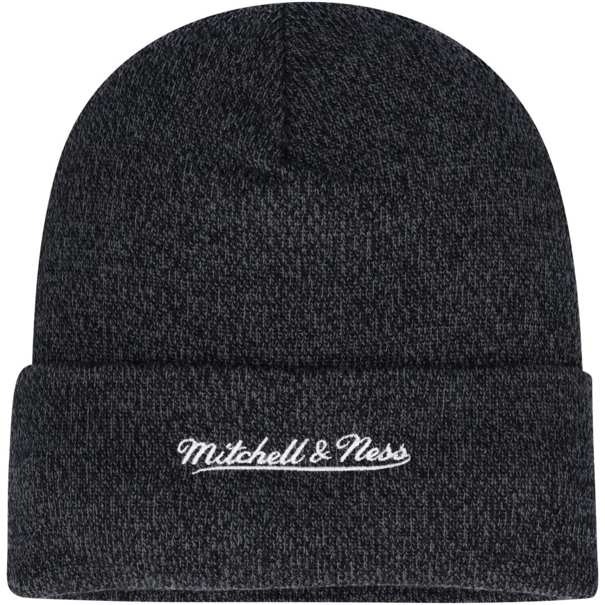 Kids Mitchell & Ness Black XL Logo Cuffed Knit Hat ZZ06V23010 Patriots Jersey Accessories