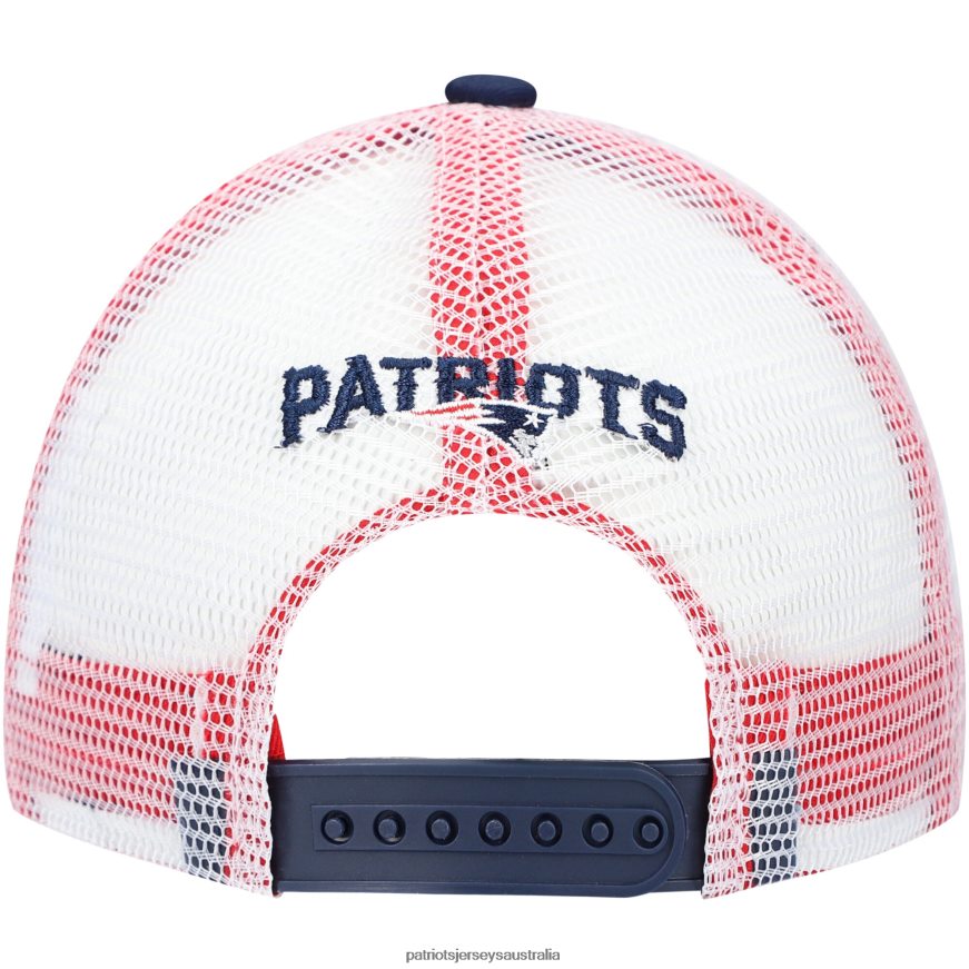 Kids Navy Core Lockup Snapback Hat ZZ06V22974 Patriots Jersey Accessories