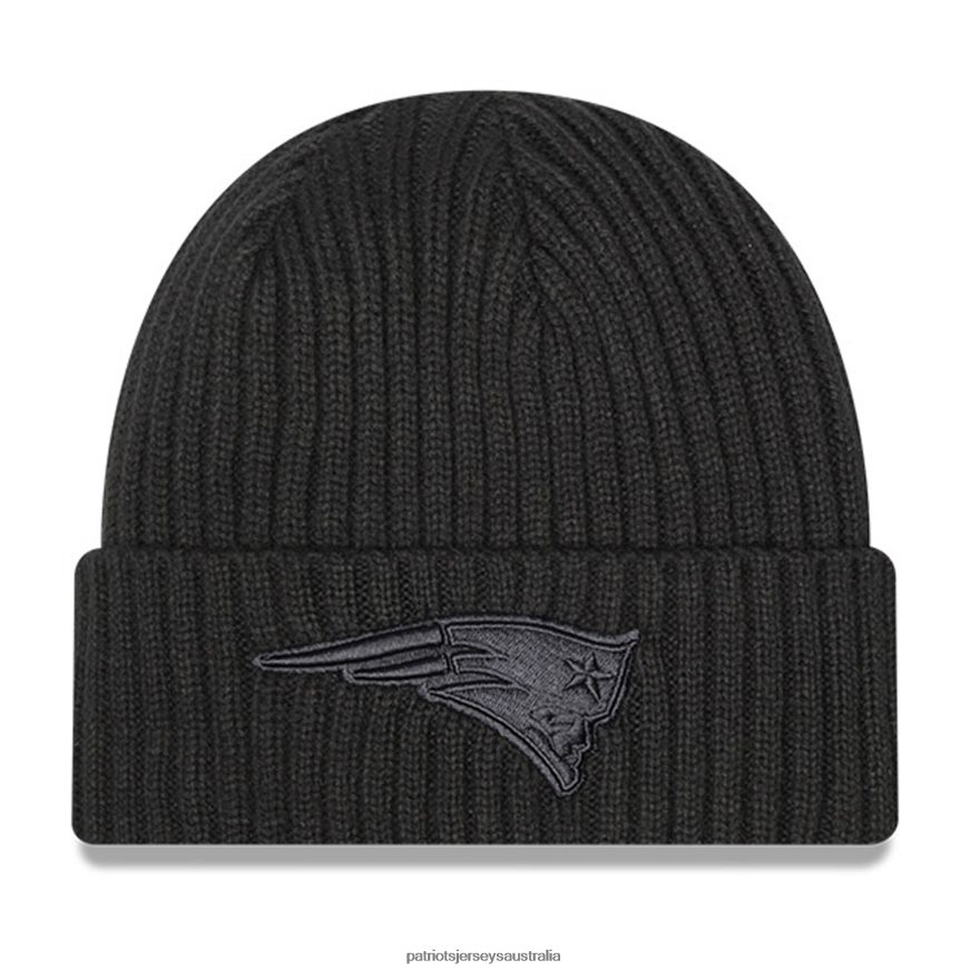 Kids New Era Graphite Core Classic Cuffed Knit Hat ZZ06V23006 Patriots Jersey Accessories