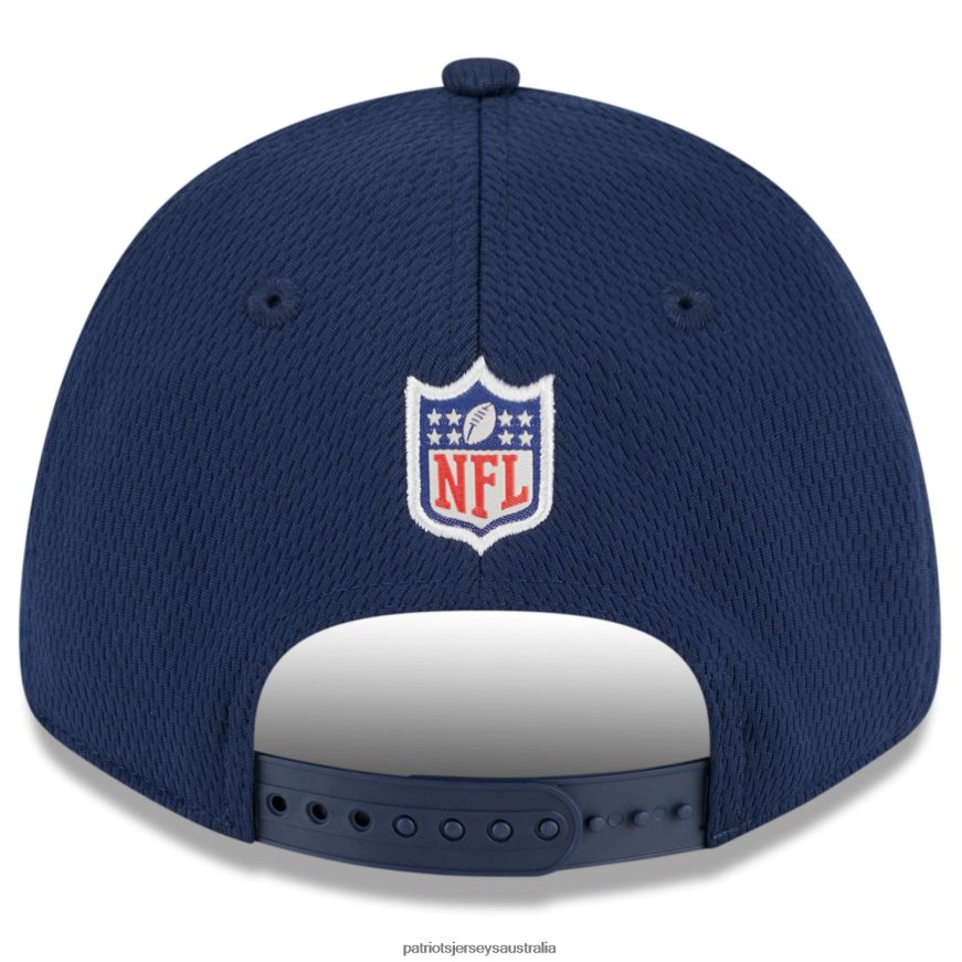 Kids New Era Navy 2023 NFL Training Camp 9FORTY Adjustable Hat ZZ06V22975 Patriots Jersey Accessories