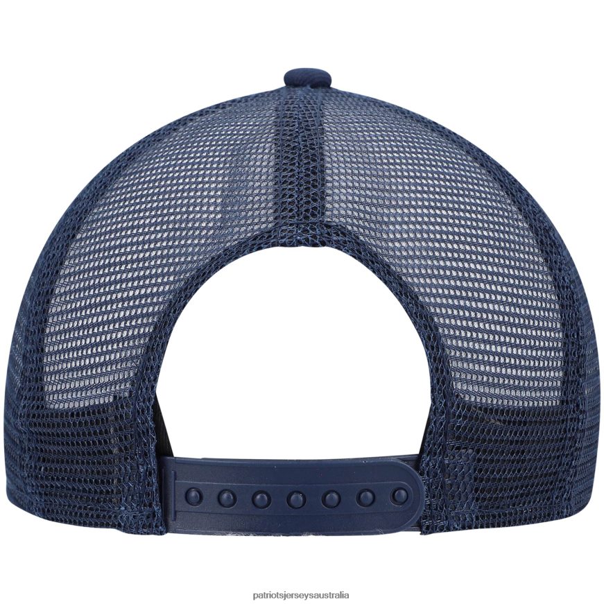 Kids New Era Navy Classic Trucker 9FIFTY Snapback Hat ZZ06V22980 Patriots Jersey Accessories