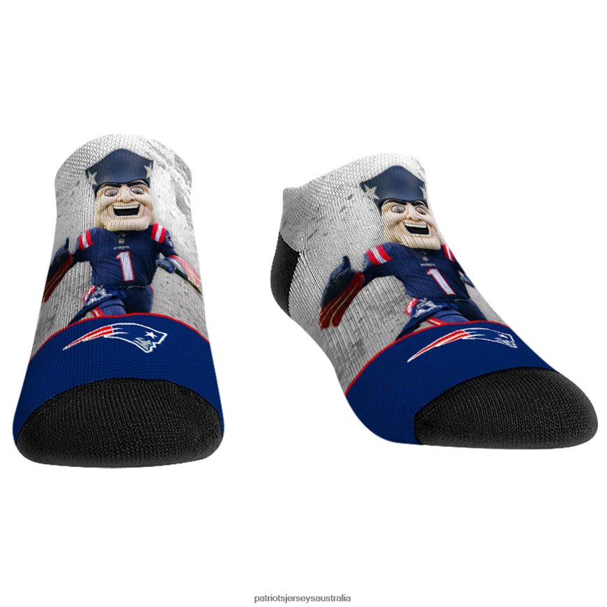 Kids Rock Em Socks Mascot Walkout Low-Cut Socks ZZ06V22916 Patriots Jersey Accessories