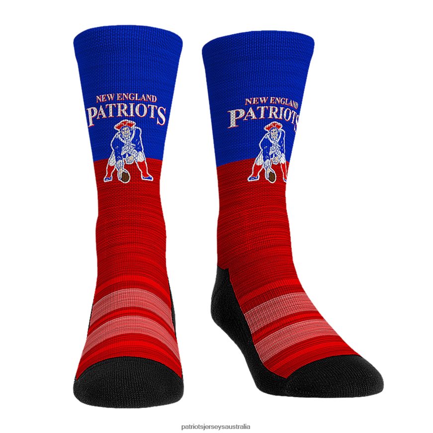 Kids Rock Em Socks Throwback Three-Pack Crew Sock Set ZZ06V22913 Patriots Jersey Accessories