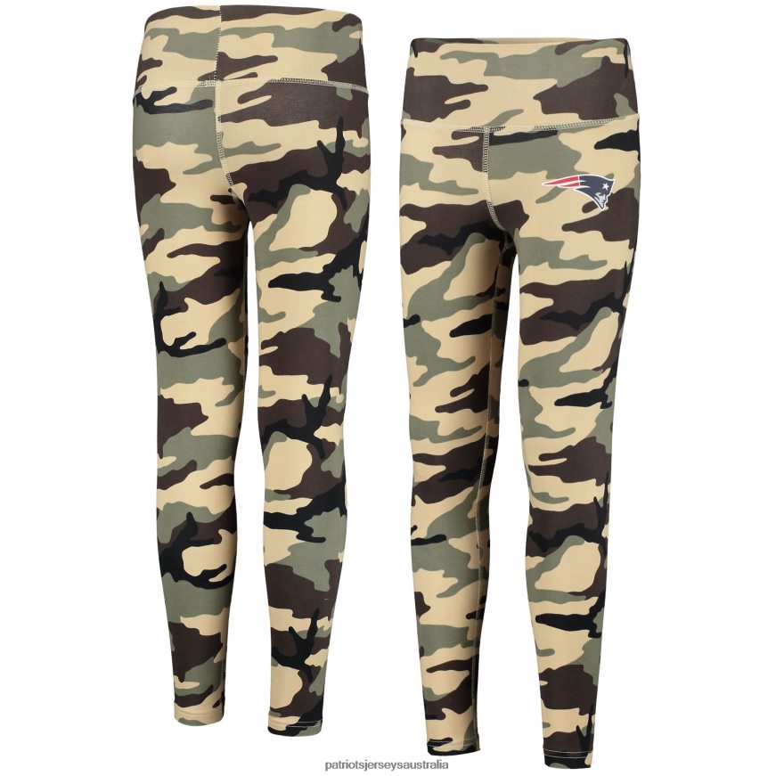 Kids Girls Camo Left Right Left Leggings ZZ06V23062 Patriots Jersey Clothing