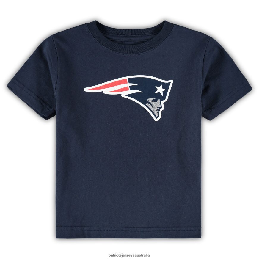 Kids Infant Team Logo T-Shirt - Navy Blue ZZ06V23093 Patriots Jersey Clothing