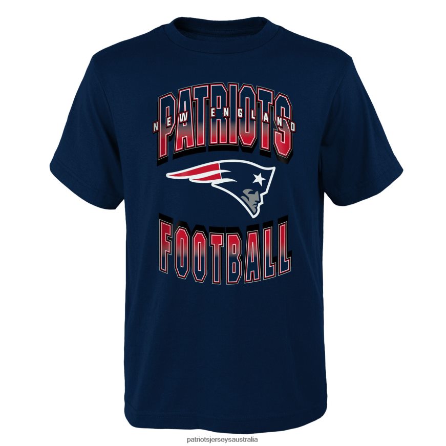 Kids Navy Forward Progress T-Shirt ZZ06V23125 Patriots Jersey Clothing