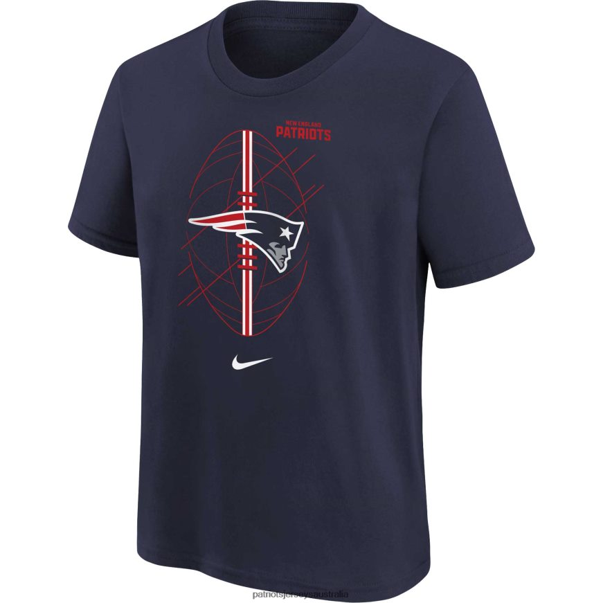 Kids Preschool Nike Navy Icon T-Shirt ZZ06V23123 Patriots Jersey Clothing