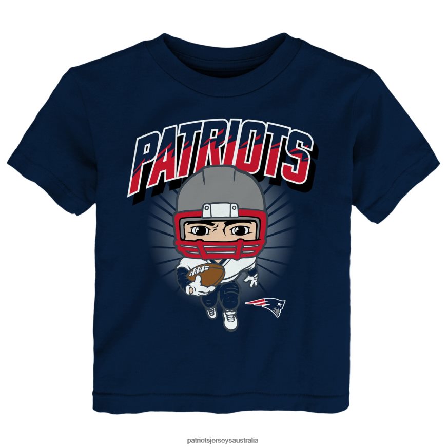 Kids Toddler Navy Scrappy T-Shirt ZZ06V23106 Patriots Jersey Clothing