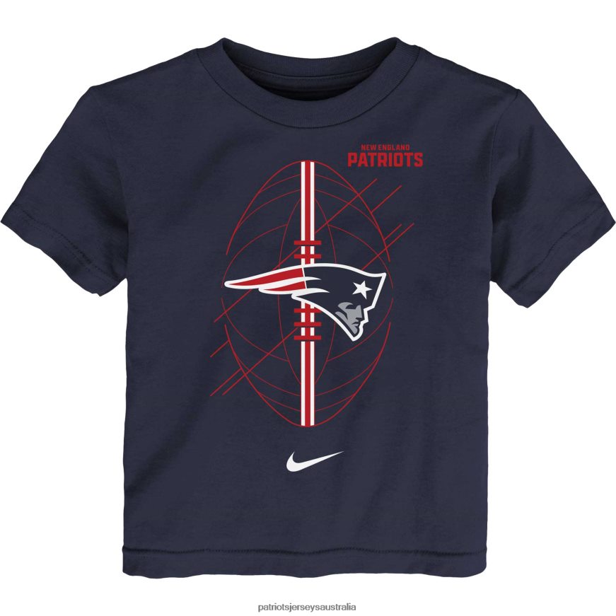 Kids Toddler Nike Navy Icon T-Shirt ZZ06V23122 Patriots Jersey Clothing