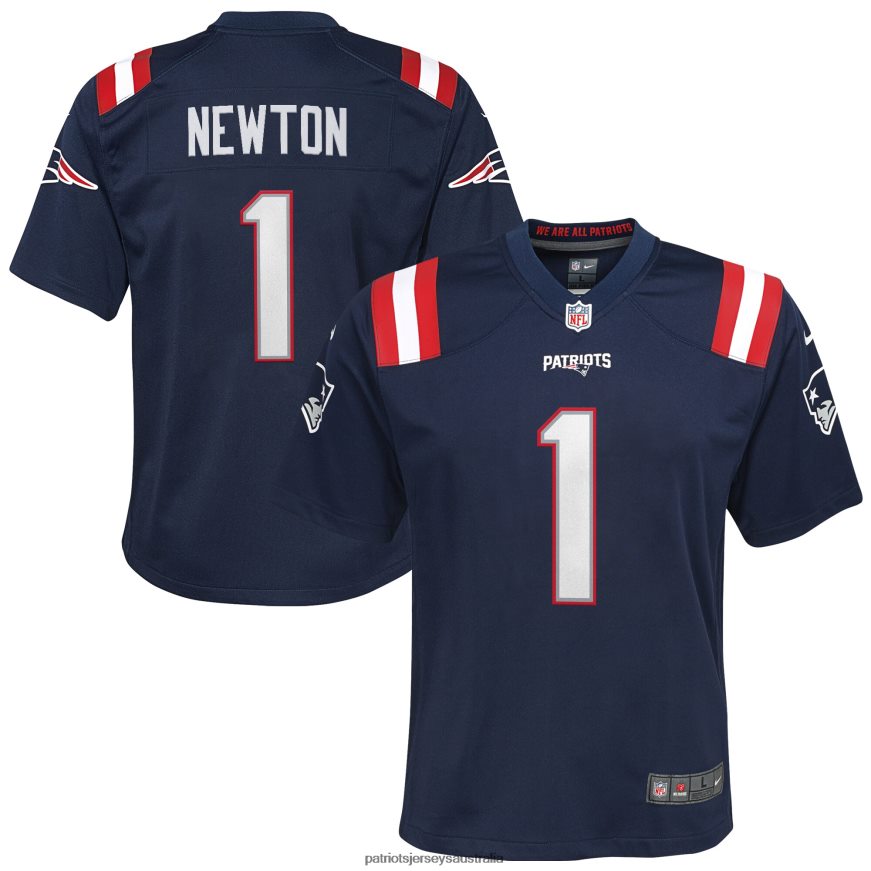 Kids Nike Cam Newton Navy Game Jersey ZZ06V23053 Patriots Jersey Clothing
