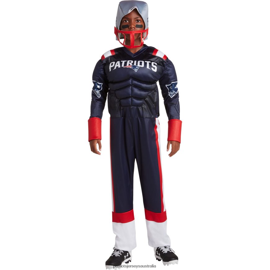 Kids Navy Game Day Costume ZZ06V23063 Patriots Jersey Clothing