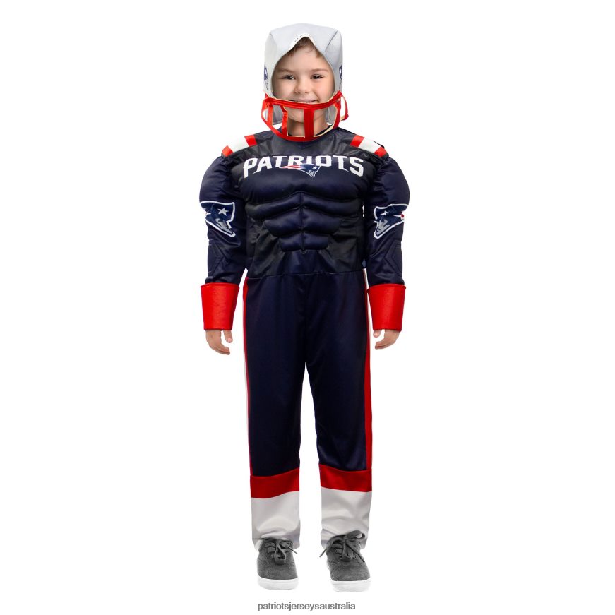 Kids Toddler Navy Game Day Costume ZZ06V23061 Patriots Jersey Clothing