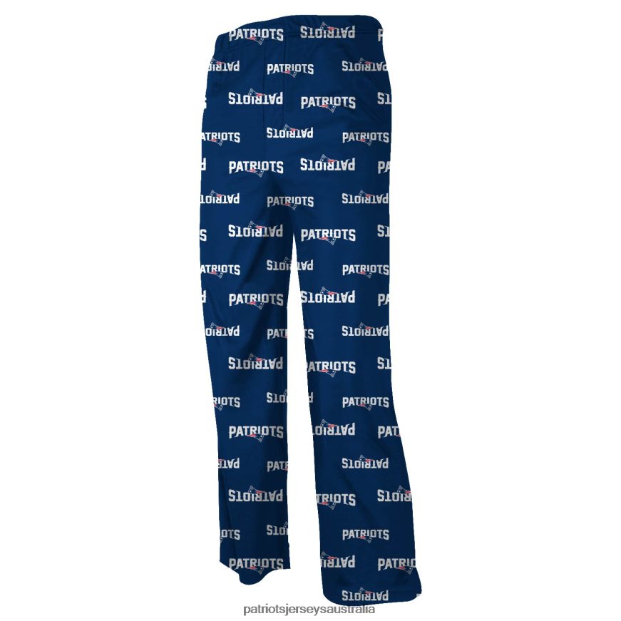 Kids All Over Print Lounge Pants - Navy Blue ZZ06V23085 Patriots Jersey Clothing