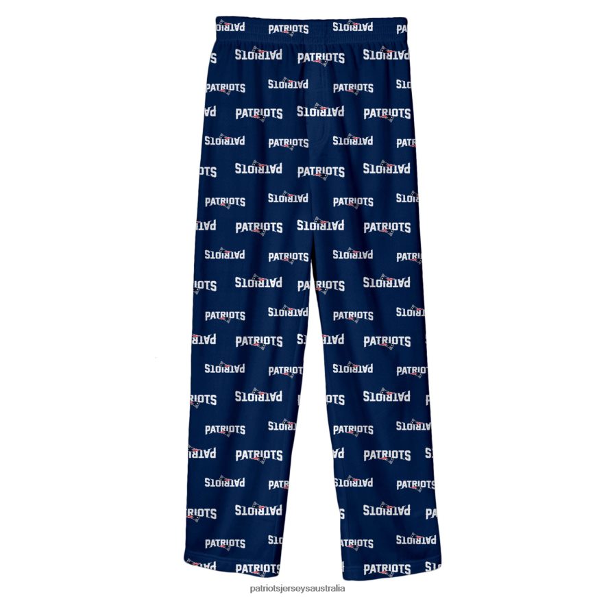 Kids Toddler Navy Team Color Sleep Pants ZZ06V23088 Patriots Jersey Clothing