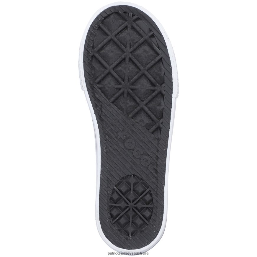 Kids FOCO High Top Canvas Shoe ZZ06V22945 Patriots Jersey Footwear