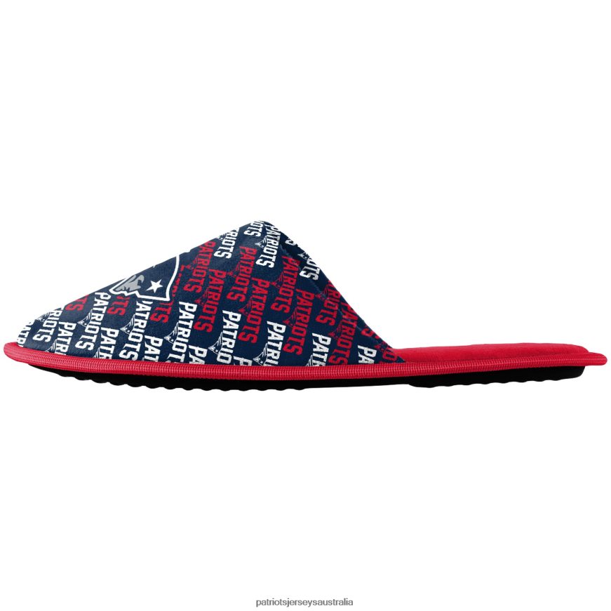 Kids FOCO Team Scuff Slippers ZZ06V22947 Patriots Jersey Footwear
