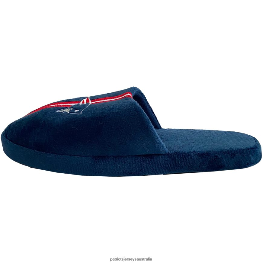 Kids FOCO Team Stripe Slippers ZZ06V22951 Patriots Jersey Footwear