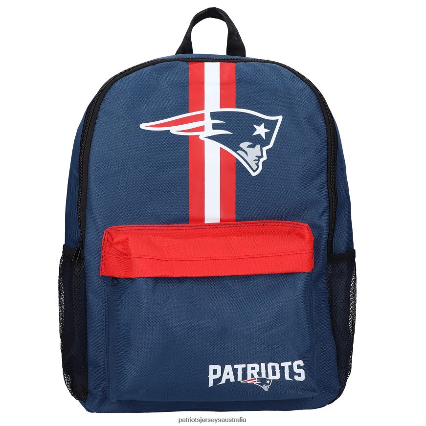 Men FOCO 2021 Team Stripe Backpack ZZ06V292 Patriots Jersey Accessories
