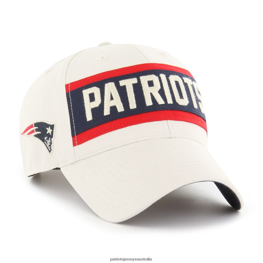 Men 47 Cream Crossroad MVP Adjustable Hat ZZ06V2359 Patriots Jersey Accessories