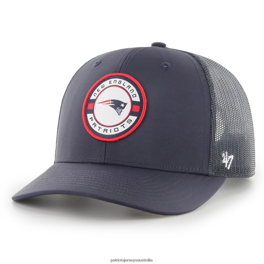 Men 47 Navy Berm Trucker Adjustable Hat ZZ06V2145 Patriots Jersey Accessories