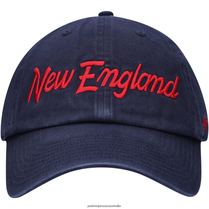 Men 47 Navy Crosstown Clean Up Adjustable Hat ZZ06V2322 Patriots Jersey Accessories