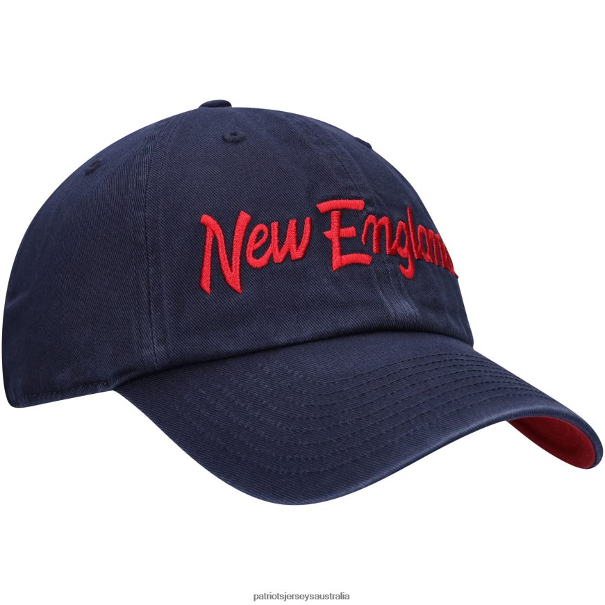 Men 47 Navy Crosstown Clean Up Adjustable Hat ZZ06V2322 Patriots Jersey Accessories