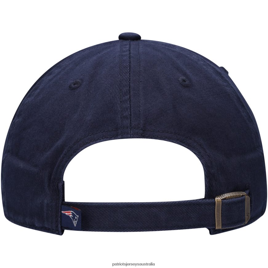 Men 47 Navy Crosstown Clean Up Adjustable Hat ZZ06V2322 Patriots Jersey Accessories