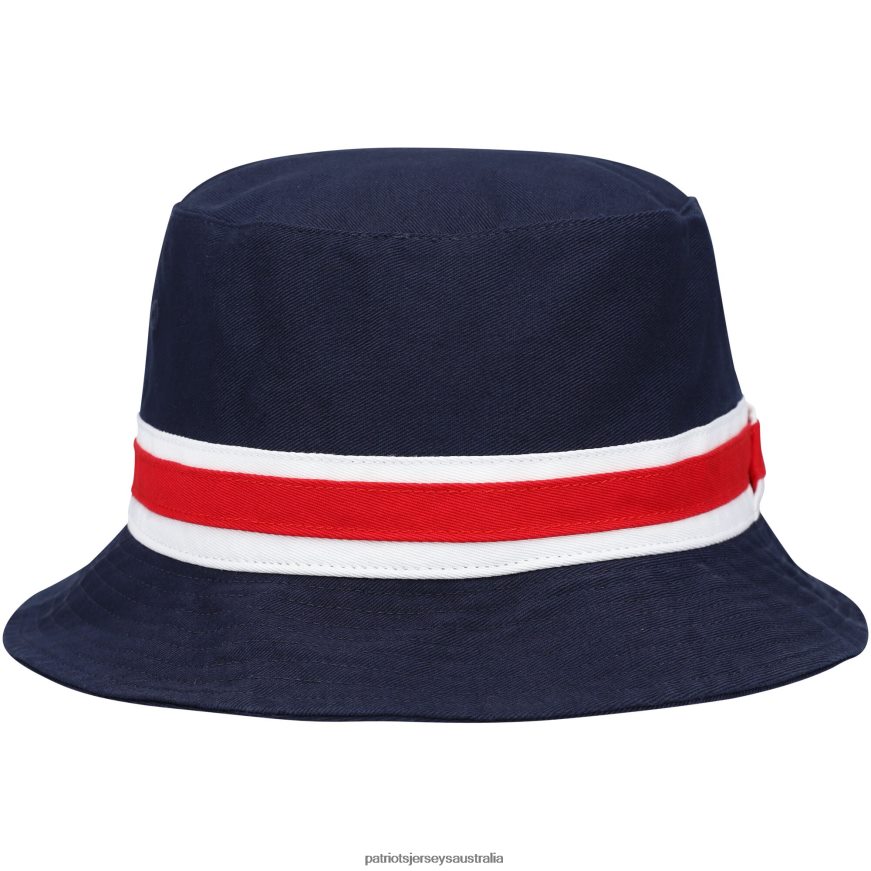 Men 47 Navy Striped Bucket Hat ZZ06V2154 Patriots Jersey Accessories