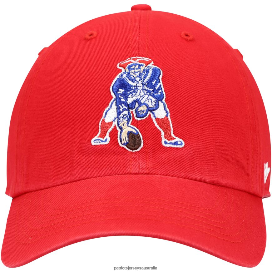 Men 47 Red Legacy Franchise Fitted Hat ZZ06V2238 Patriots Jersey Accessories