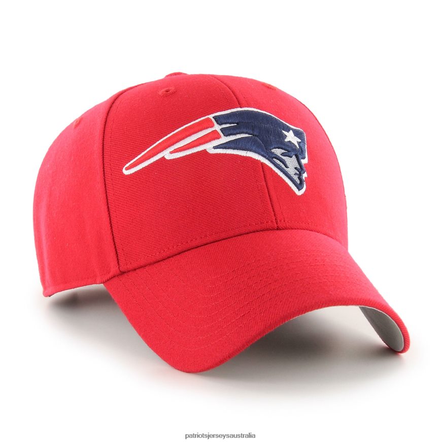 Men 47 Red MVP Adjustable Hat ZZ06V2339 Patriots Jersey Accessories