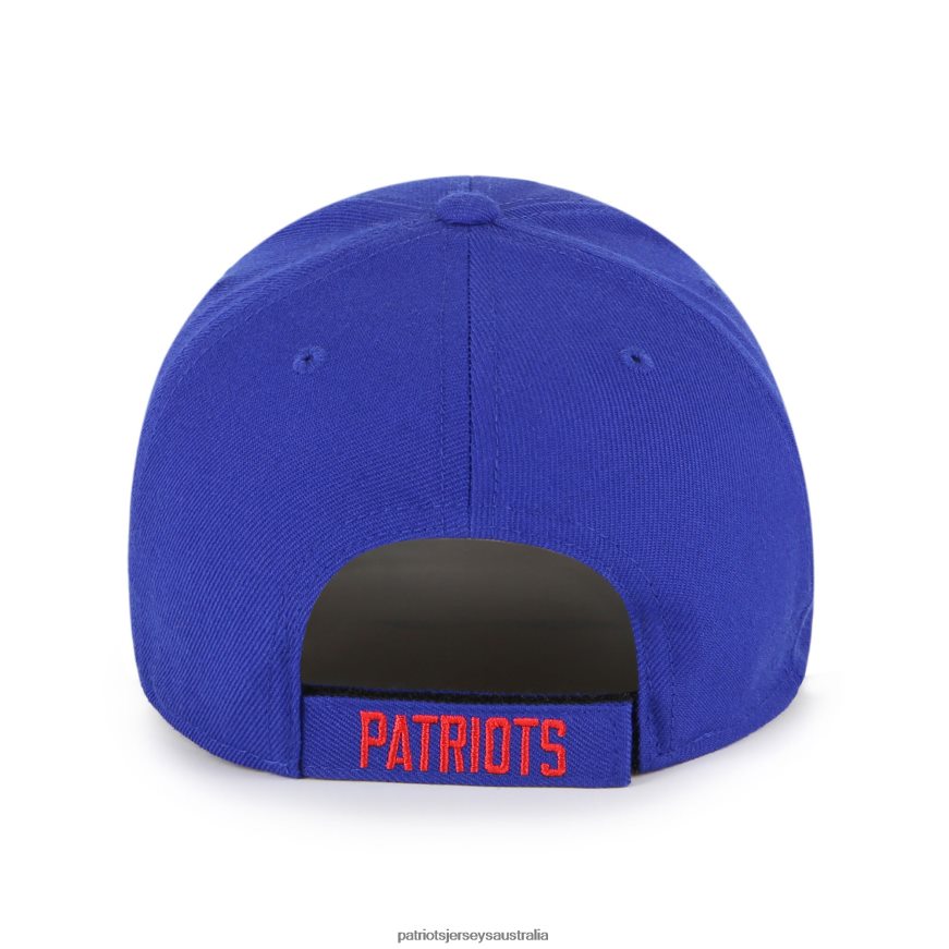 Men 47 Royal MVP Adjustable Hat ZZ06V2265 Patriots Jersey Accessories