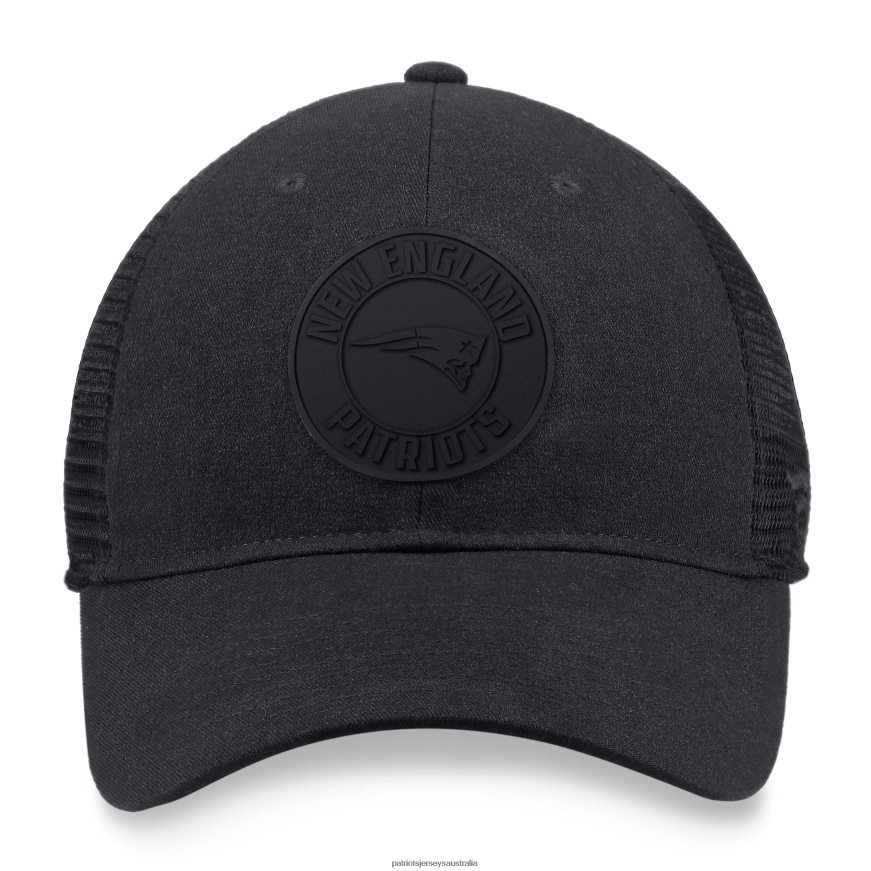 Men Fanatics Branded Blackout Trucker Snapback Hat ZZ06V2317 Patriots Jersey Accessories