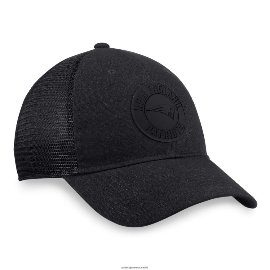 Men Fanatics Branded Blackout Trucker Snapback Hat ZZ06V2317 Patriots Jersey Accessories
