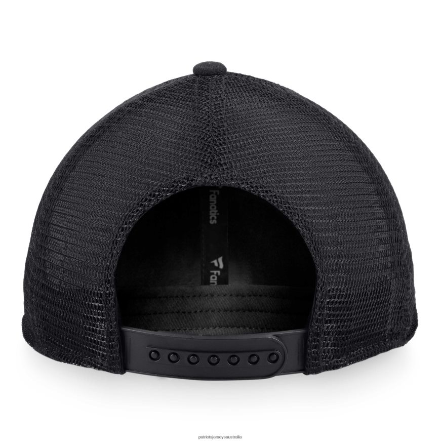 Men Fanatics Branded Blackout Trucker Snapback Hat ZZ06V2317 Patriots Jersey Accessories