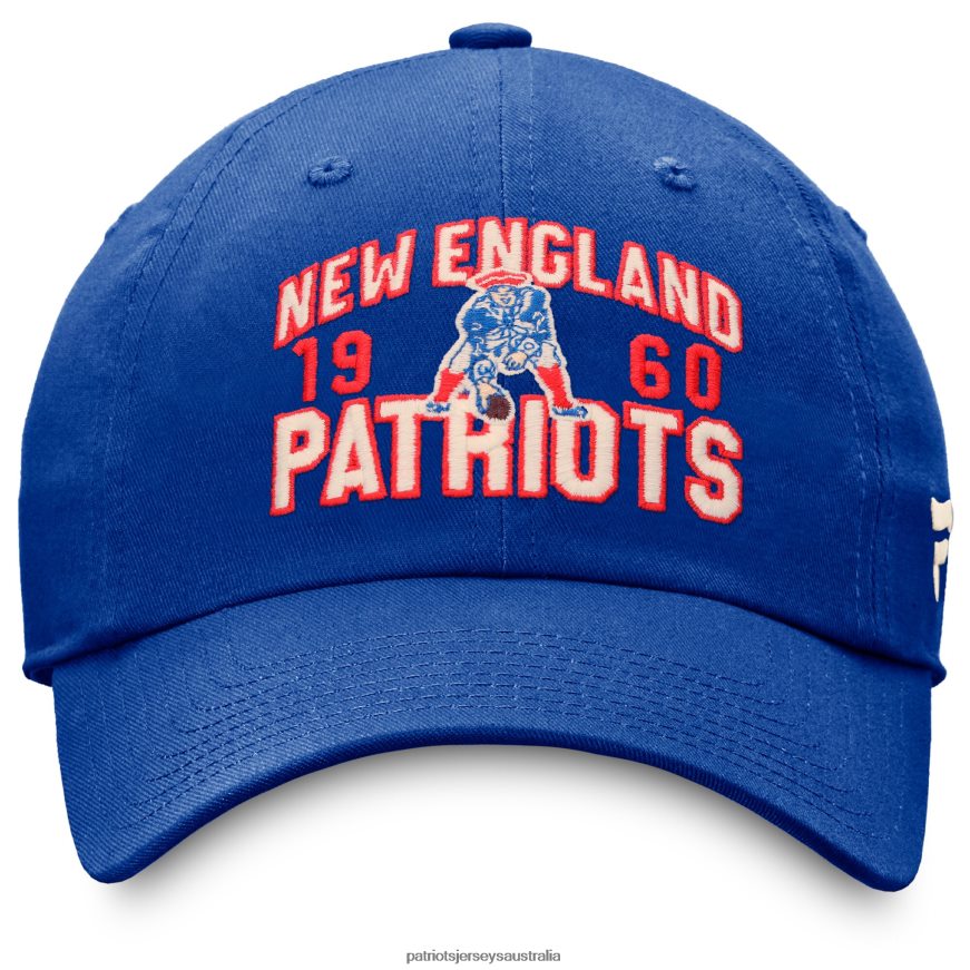 Men Fanatics Branded Royal True Retro Classic Adjustable Hat ZZ06V2228 Patriots Jersey Accessories