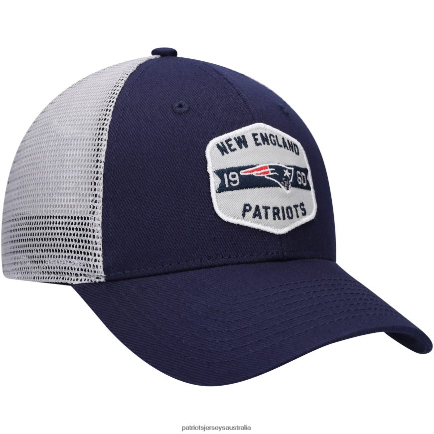 Men Navy/White Gannon Snapback Hat ZZ06V2427 Patriots Jersey Accessories
