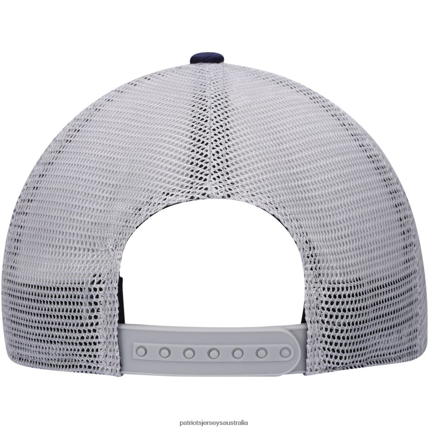 Men Navy/White Gannon Snapback Hat ZZ06V2427 Patriots Jersey Accessories