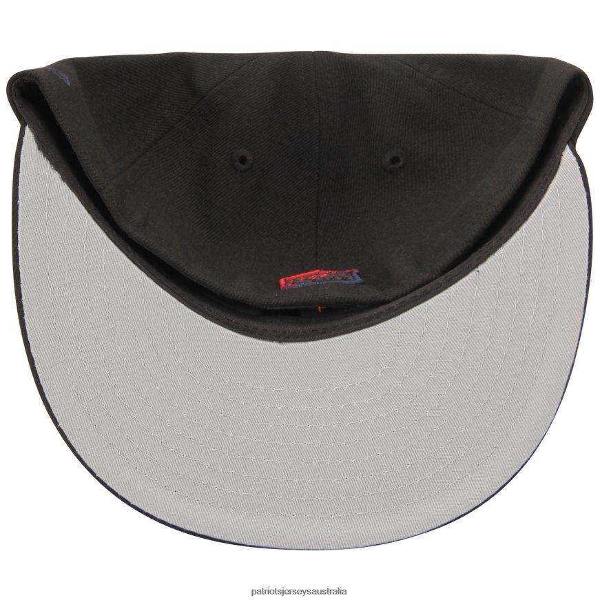 Men New Era Black Color Dim 59FIFTY Fitted Hat ZZ06V2132 Patriots Jersey Accessories