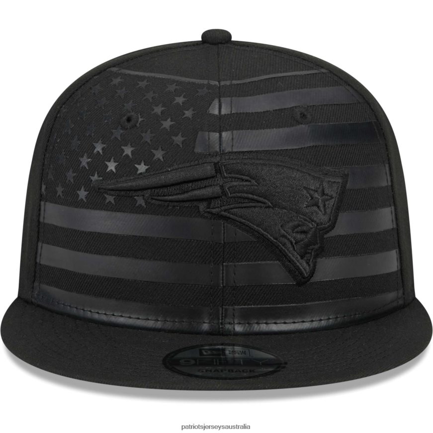 Men New Era Black Independent 9FIFTY Snapback Hat ZZ06V2139 Patriots Jersey Accessories