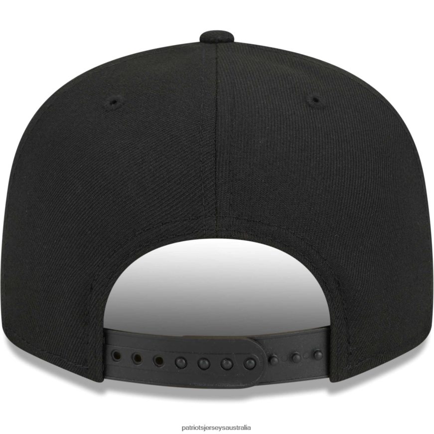 Men New Era Black Independent 9FIFTY Snapback Hat ZZ06V2139 Patriots Jersey Accessories
