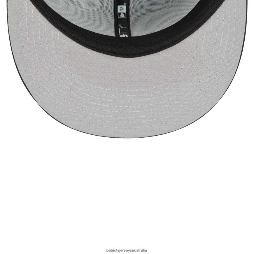 Men New Era Black Independent 9FIFTY Snapback Hat ZZ06V2139 Patriots Jersey Accessories