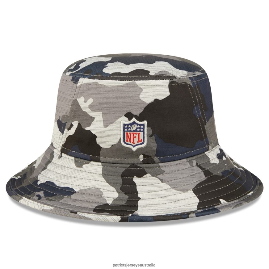 Men New Era Camo 2022 NFL Training Camp Official Bucket Hat ZZ06V2199 Patriots Jersey Accessories