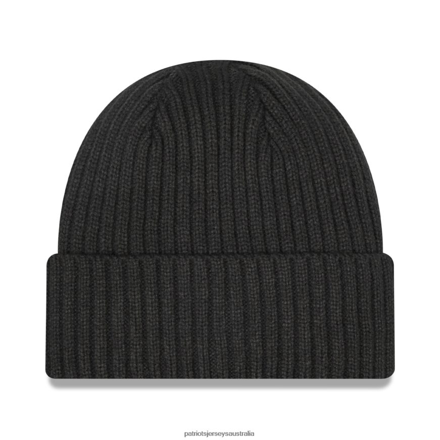 Men New Era Graphite Core Classic Tonal Cuffed Knit Hat ZZ06V2370 Patriots Jersey Accessories