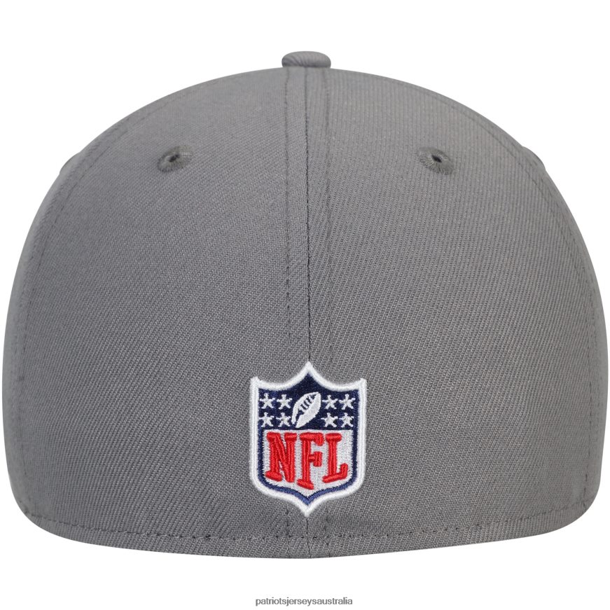 Men New Era Graphite Storm 59FIFTY Fitted Hat ZZ06V2283 Patriots Jersey Accessories