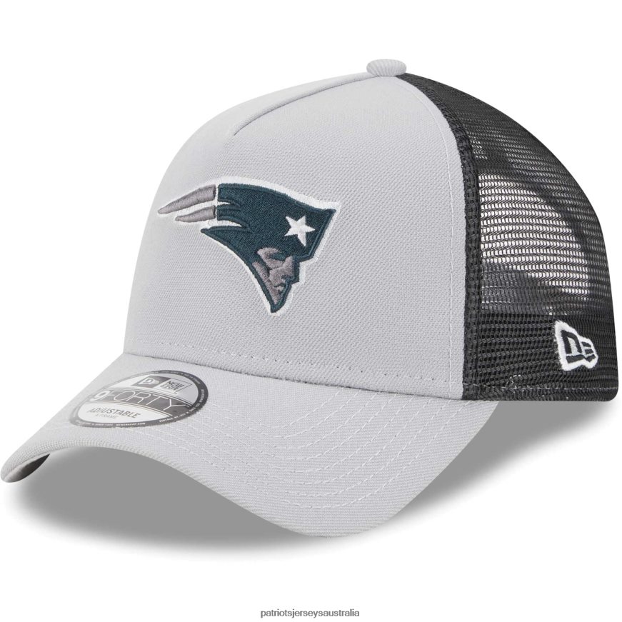 Men New Era Gray Repreve Redux 9FORTY Snapback Hat ZZ06V2169 Patriots Jersey Accessories