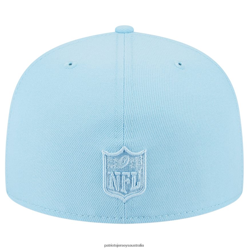 Men New Era Light Blue Color Pack Brights 59FIFTY Fitted Hat ZZ06V2219 Patriots Jersey Accessories